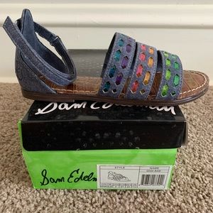 Sam Edelman girls sandals size 2